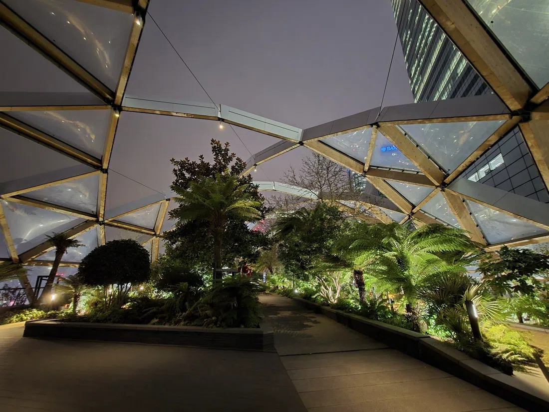 Crossrail Place Roof Garden, London