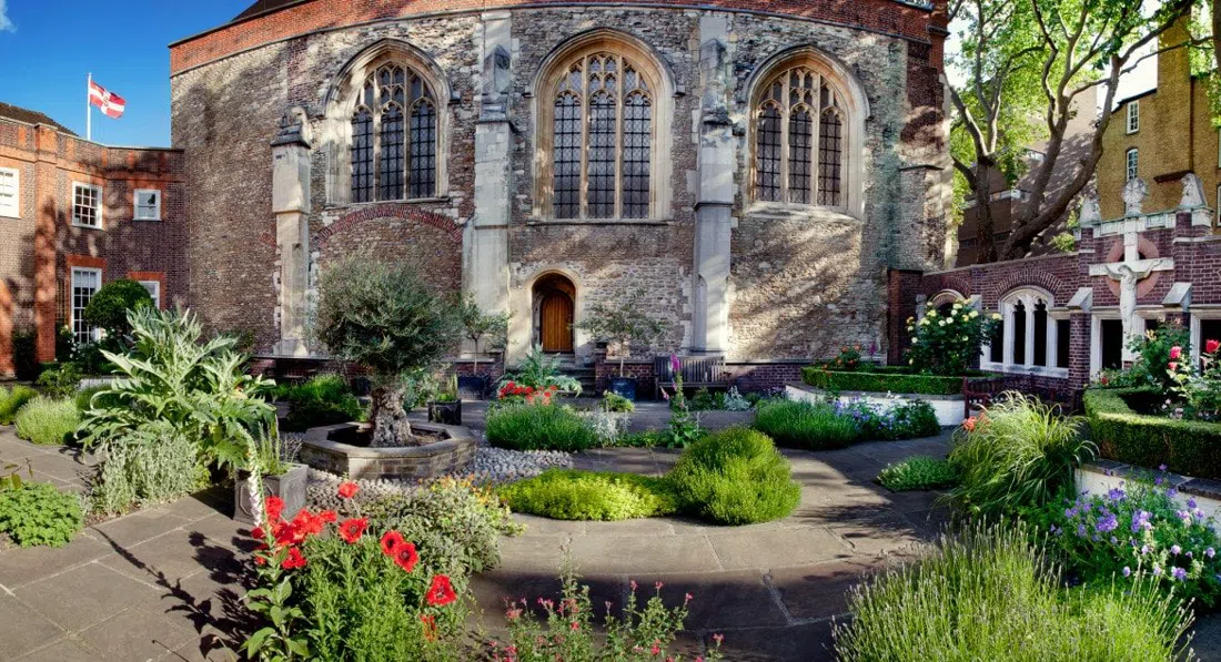 The Cloister Garden, Museum of the Order of St John, London