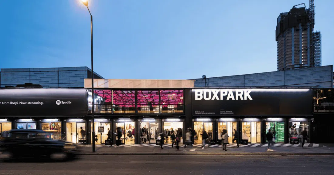 Boxpark Shoreditch, London