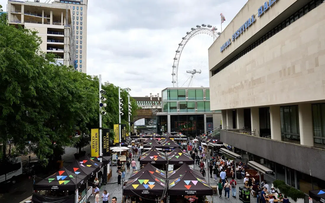 Southbank Centre Food Market, London