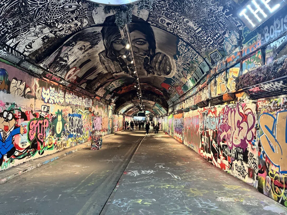 Leake Street Arches, London