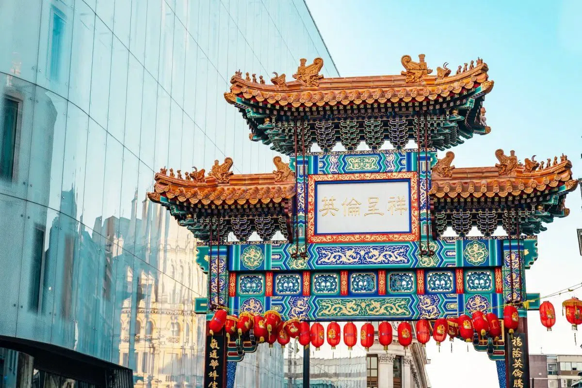 Chinatown (Gerrard Street and Lisle Street), London